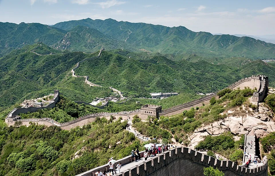 Great Wall of China at Badaling, rebuilt during the Ming dynasty