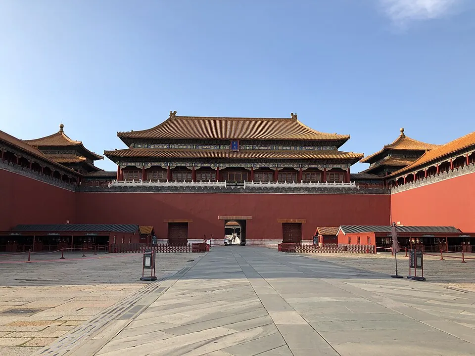 Meridian Gate of the Forbidden City, Beijing