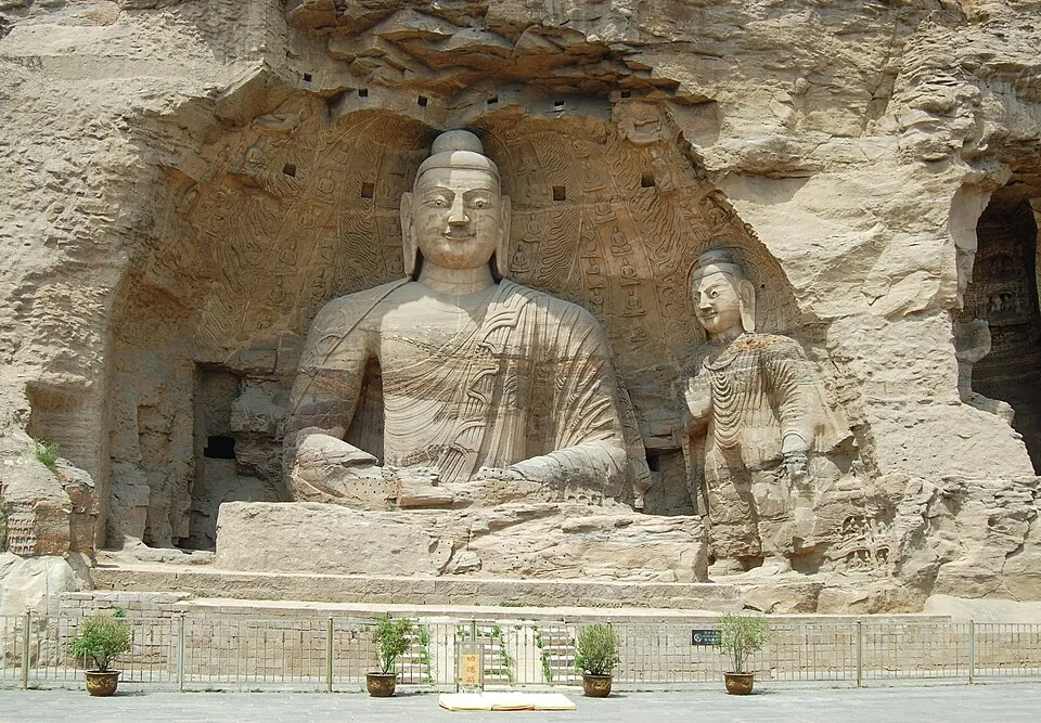 Yungang Grottoes Buddhist sculptures, Six Dynasties period